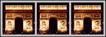 [three Arc de Triomphe images, all the same]